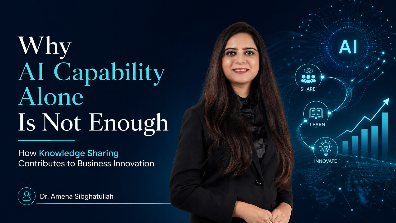 AI capability in business supported by knowledge sharing, learning and business innovation